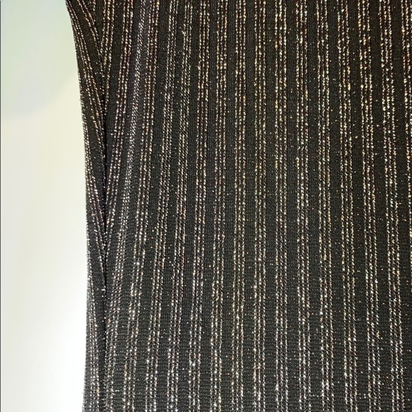 Say What? Off shoulder, sparkly Midi Dress, Sz Sm - Picture 4 of 9